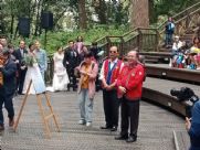 阿里山神木下婚禮照片1